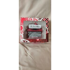 Taylor Swift All Too Well Typewriter Ornament